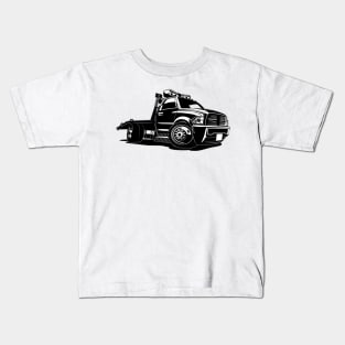 Cartoon tow truck Kids T-Shirt